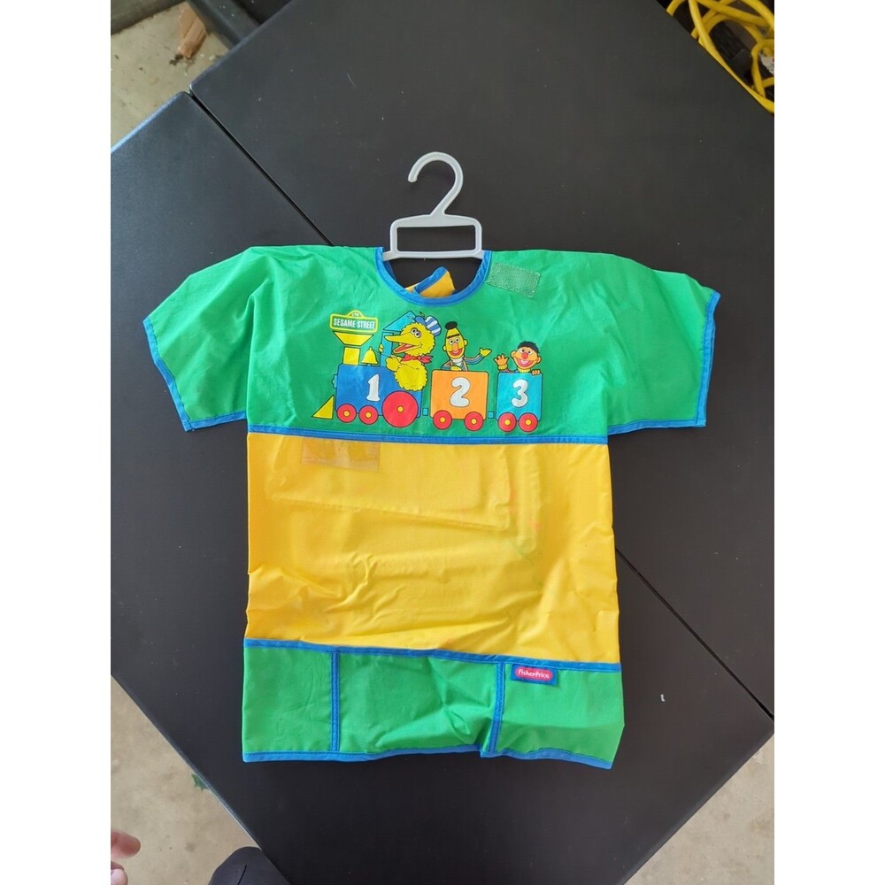 Vintage 1980s Fisher Price Sesame Street Apron